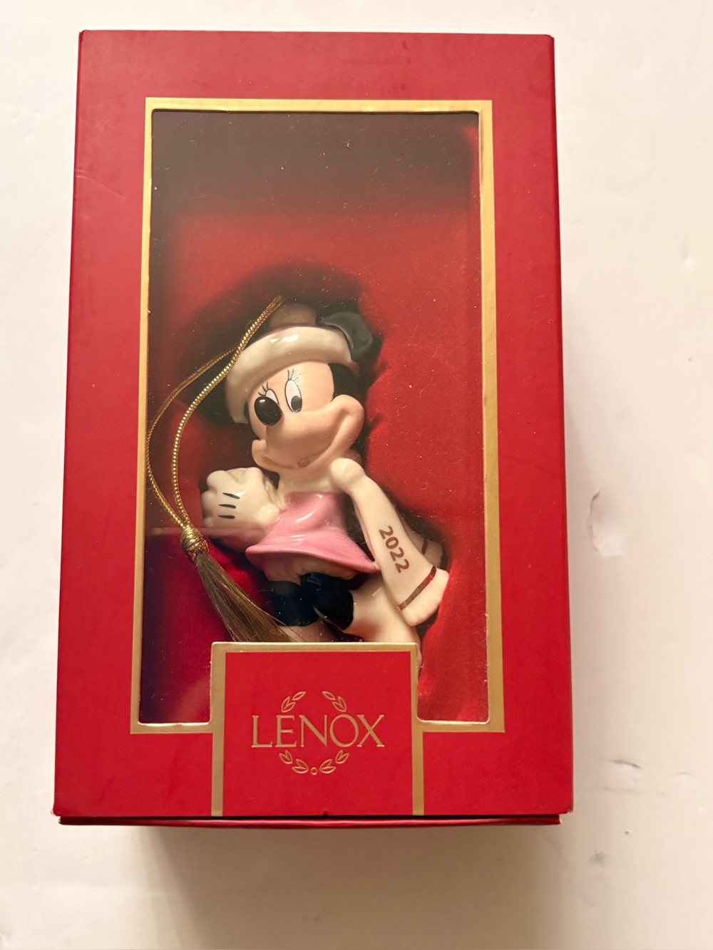 Lenox Disney 2022 Minnie Mouse "Snow Games